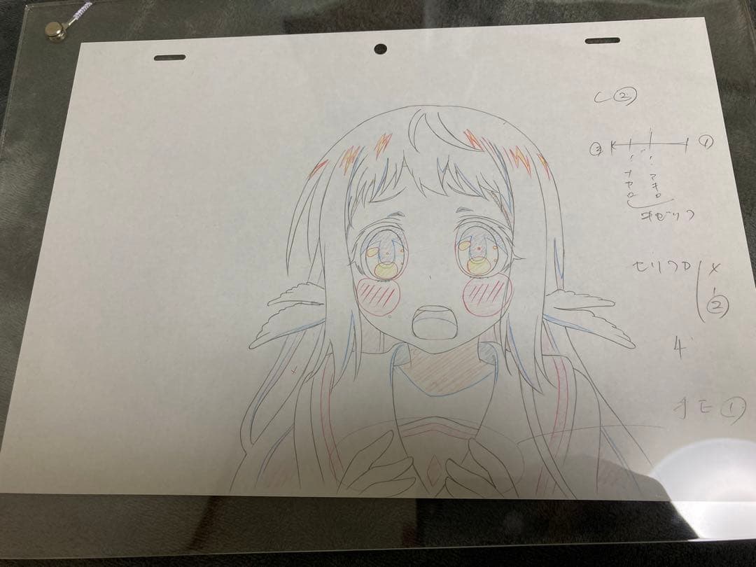 凪のあすから まなか セル画　花澤香菜