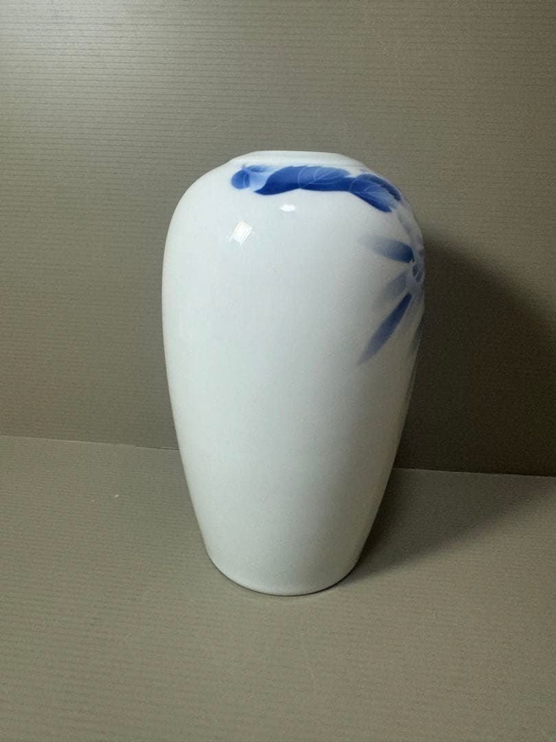 2071 深川製磁　色絵花瓶　時代物