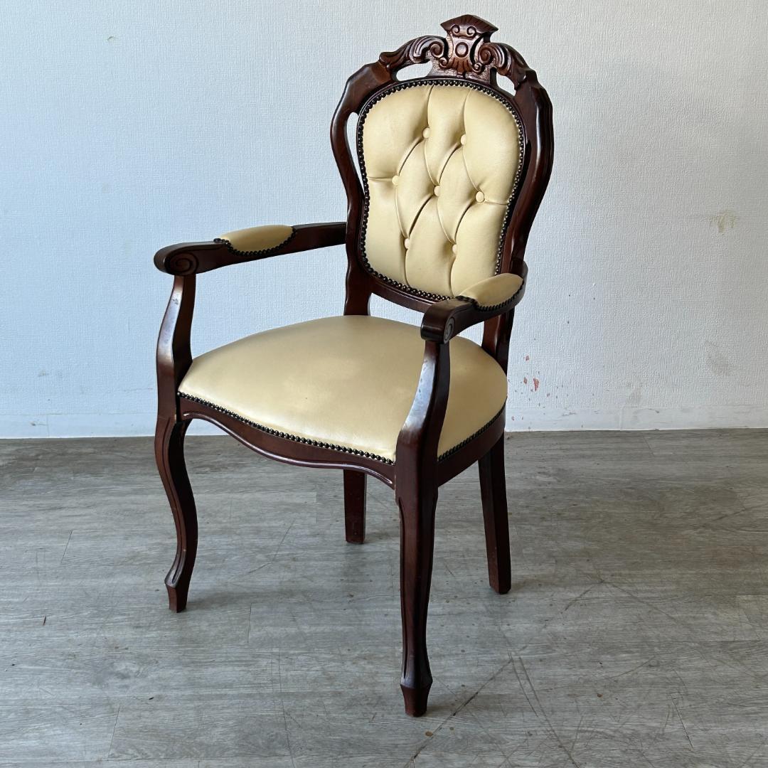 イギリス アンティーク家具 アーム チェア 1970年頃 862A