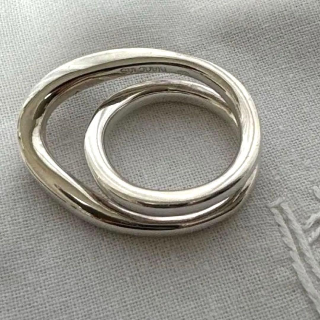 blanc iris ブランイリス　volute ring(SV) シルバー