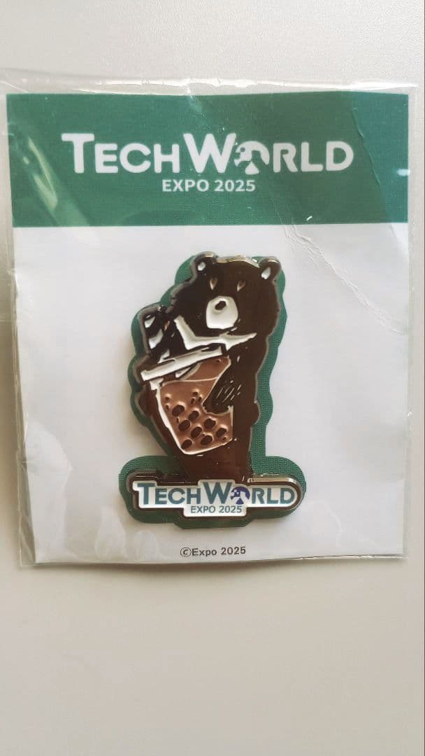非売品　レア 大阪関西万博　テックワールド　ピンバッジ