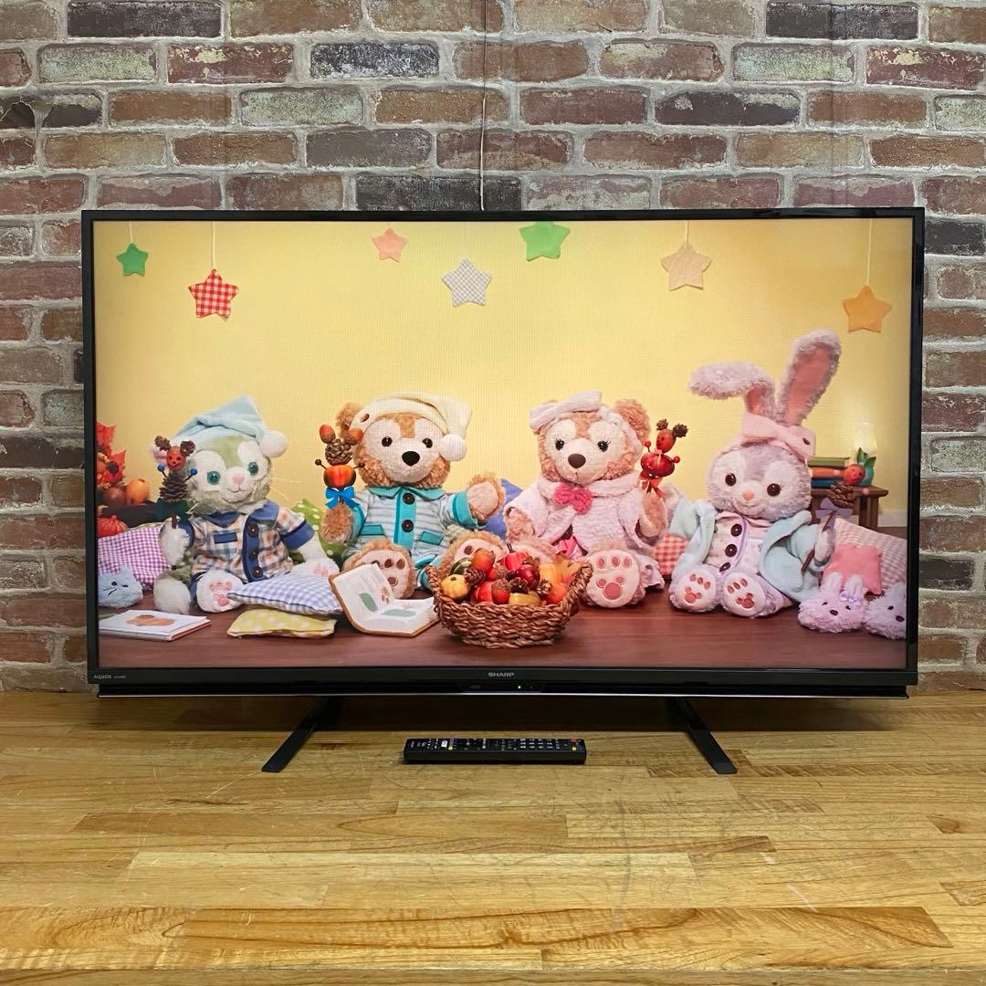 シャープ 45V型 液晶テレビ LC-45W5 フルハイビジョン 動画アプリ搭載
