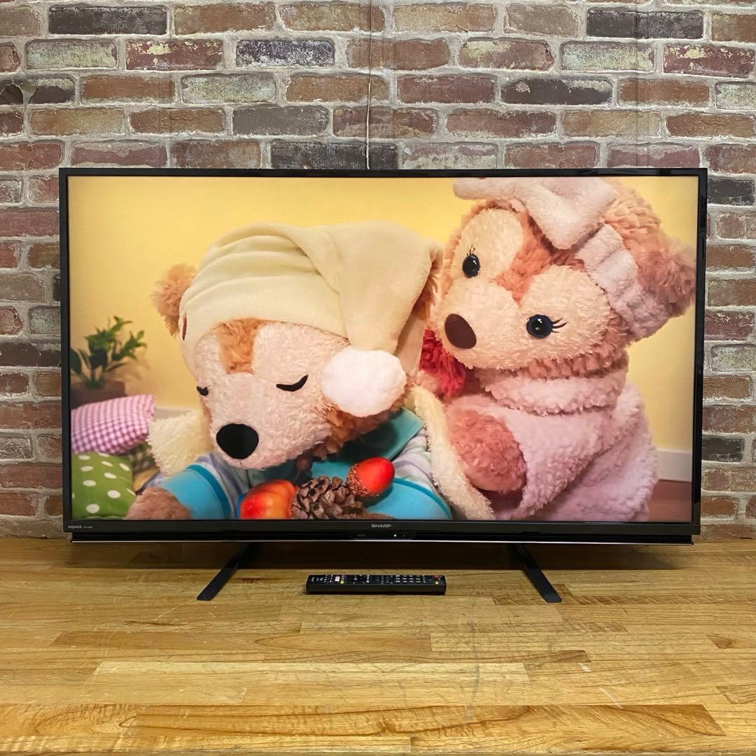 シャープ 45V型 液晶テレビ LC-45W5 フルハイビジョン 動画アプリ搭載