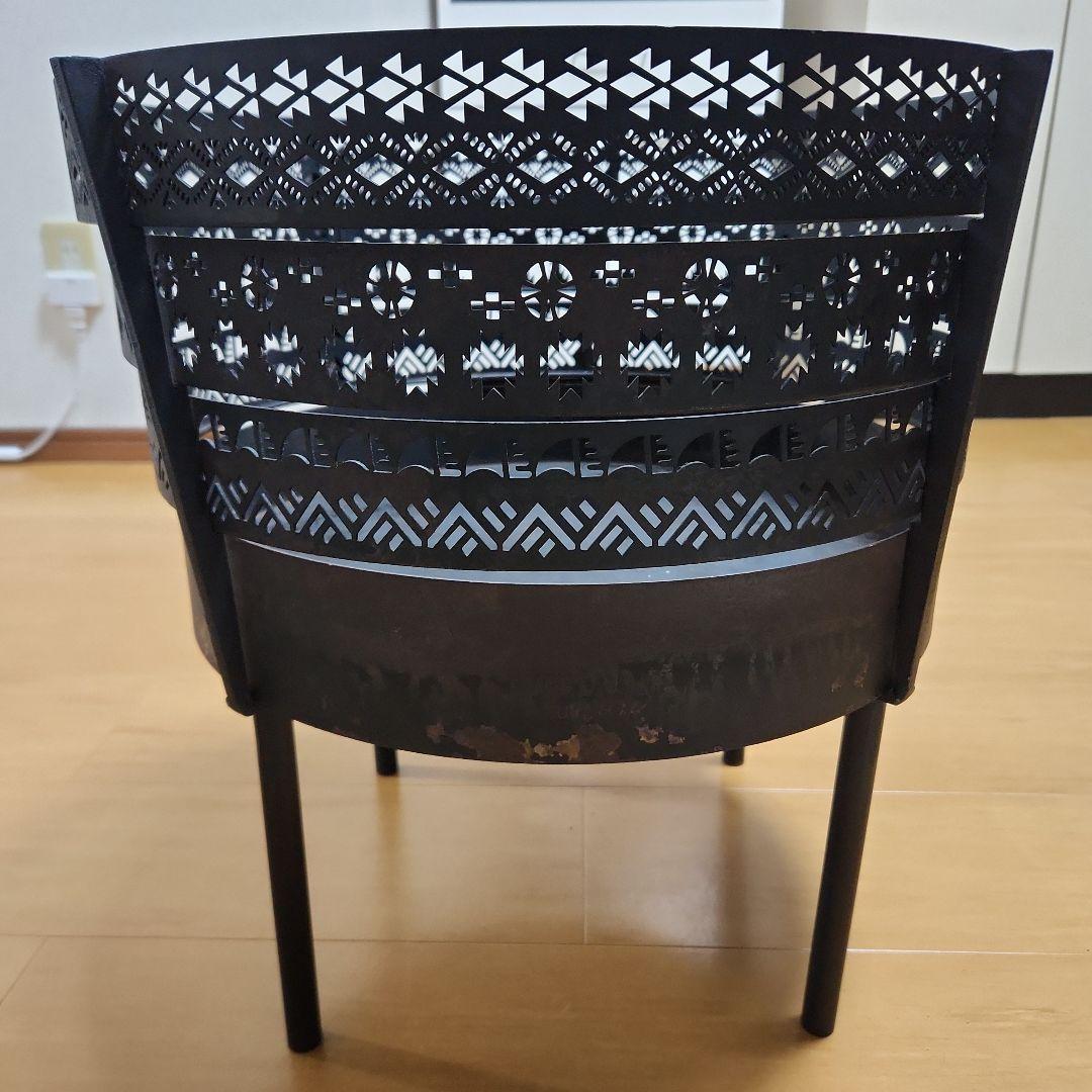 FUTURE FOX 焚き火台組立式コンパクト　 ロストル付き　希少廃盤品