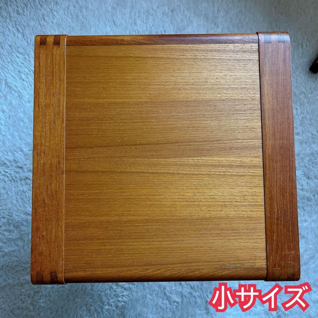 珍品】ネストテーブル 収納式机 ヴィンテージ チーク材 3台 木組み 組子