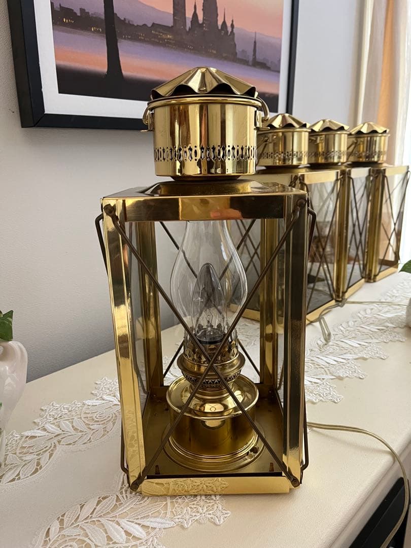 DEN HAAN ROTTERDAM デンハーロッテルダム 真鍮 船舶燈ランプ④