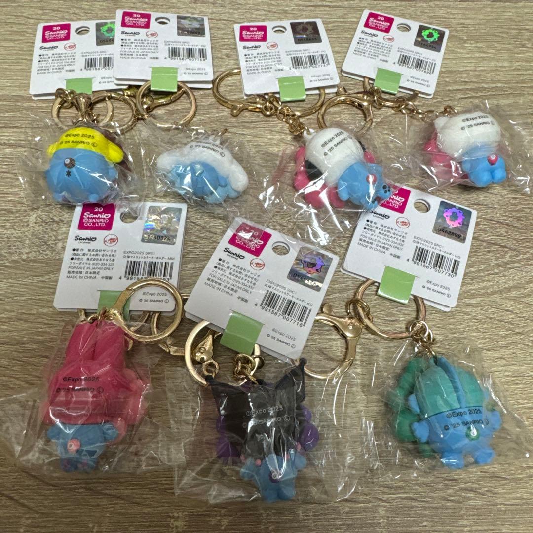 ミャクミャクなりきり立体マスコット サンリオ セット