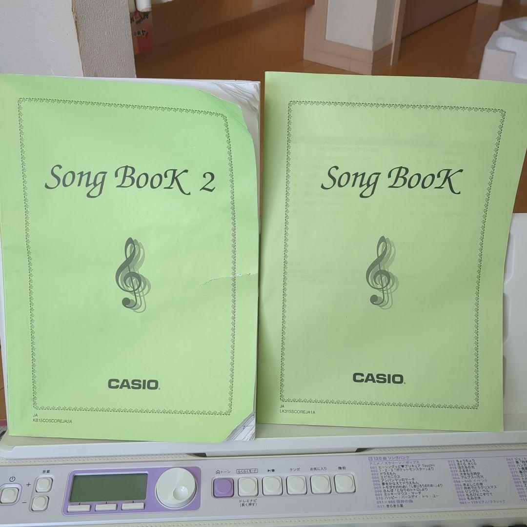 CASIO LK-315 ホワイトキーボード