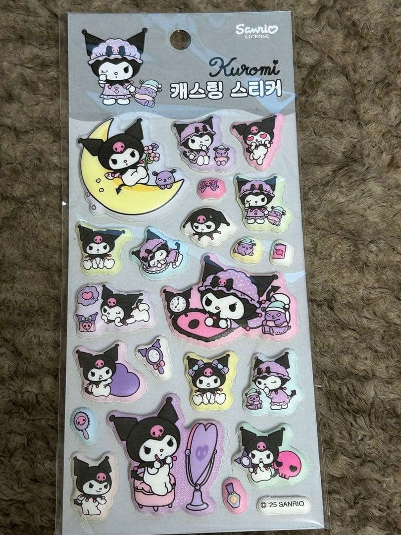 【韓国限定】ポケモン サンリオ ボンボンステッカーセット