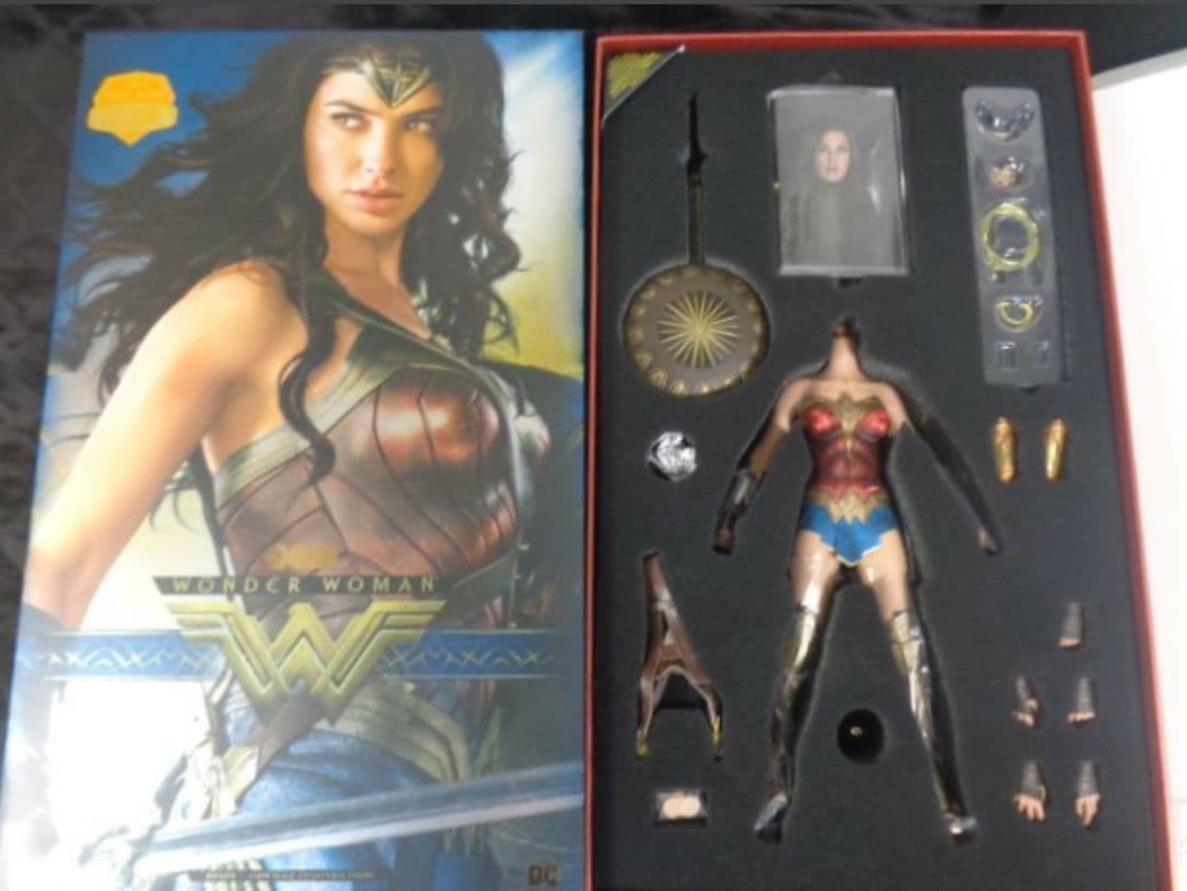ワンダーウーマン ホットトイズ ワーナー・ブラザーズ100周年1/6フィギュア