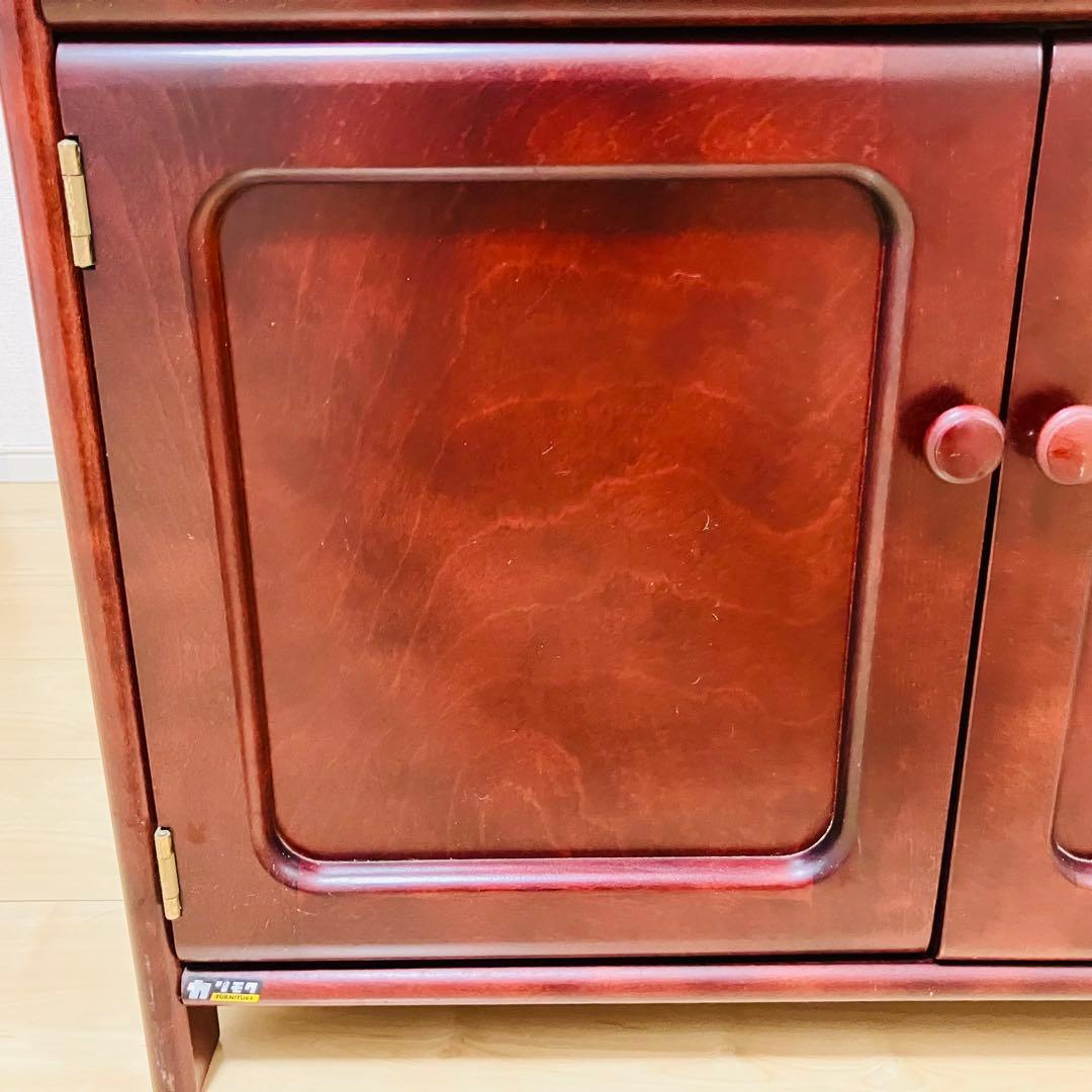 ✨美品✨ カリモク karimoku 木製 電話台 FAX台 キャビネット飾り棚