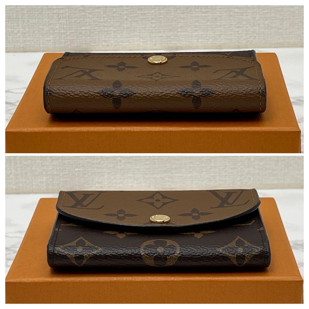 ルイヴィトン ポルトモネ・ロザリ ケース 現行品 ブラウン カードケース
