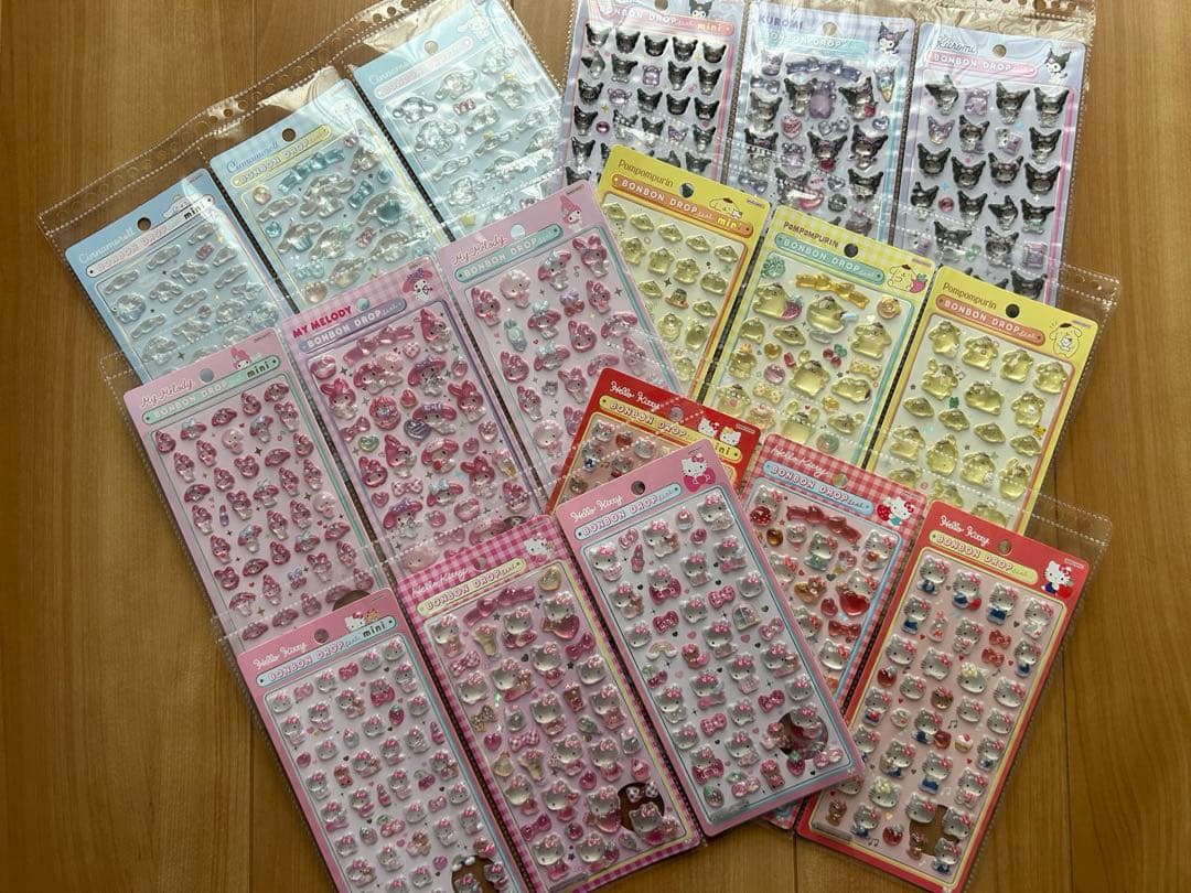 正規品♡ボンボンドロップシール　サンリオ