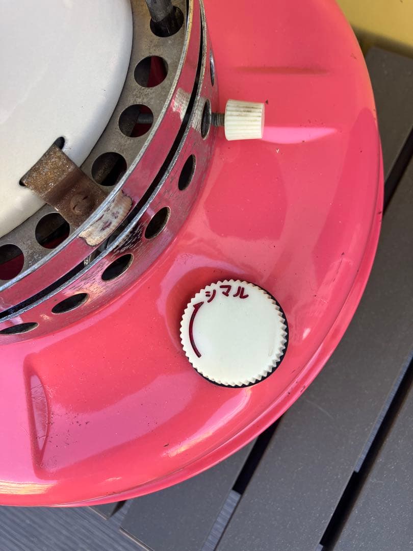 昭和レトロ　ブルーファイヤー BF-107　昭和金属工業　石油ストーブ