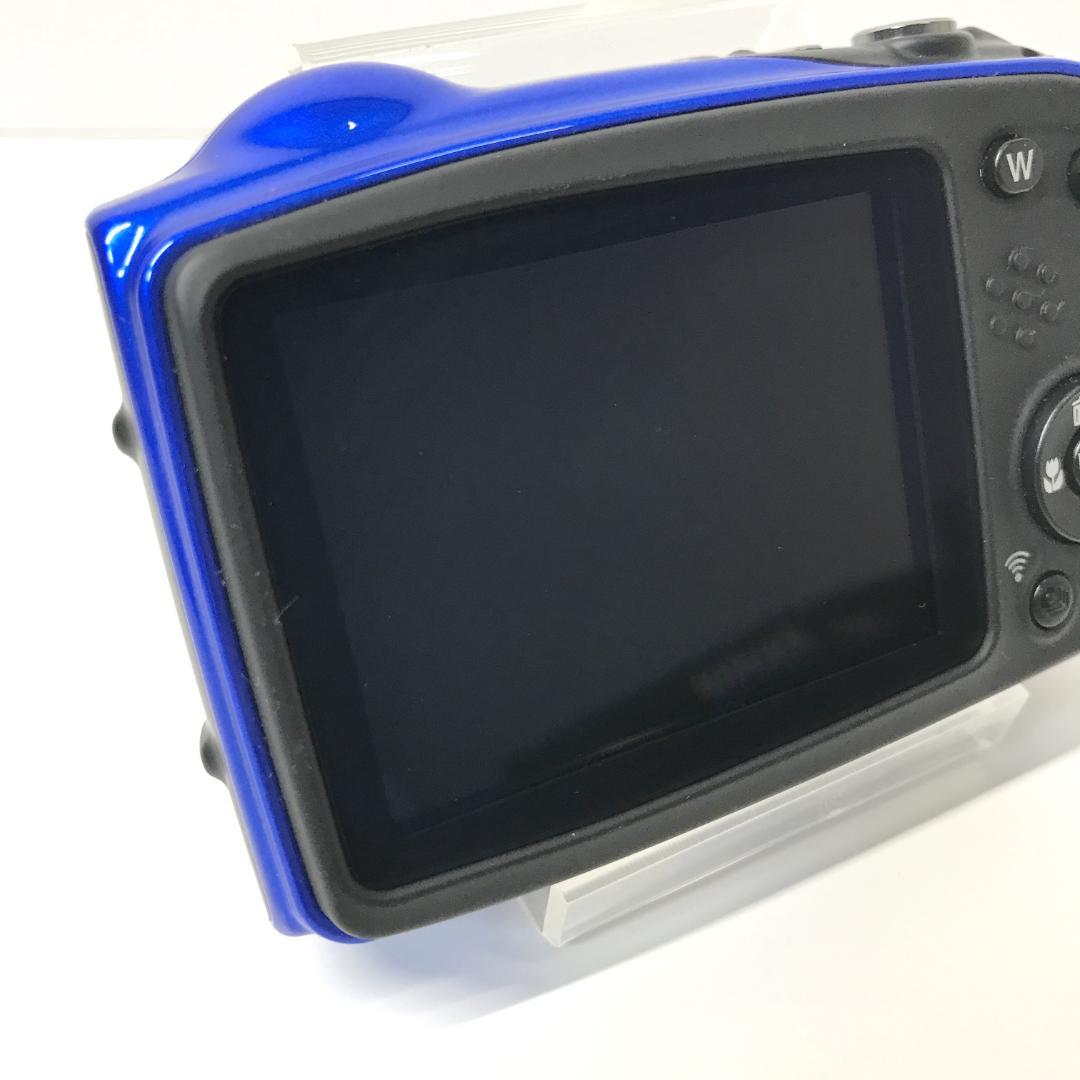 【美品】FUJIFILM FINEPIX 防水デジタルカメラ XP80 ブルー