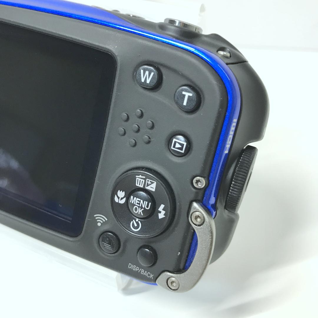 【美品】FUJIFILM FINEPIX 防水デジタルカメラ XP80 ブルー