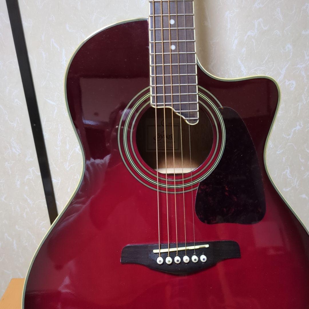 Syar 赤 アコースティックギター カッタウェイ