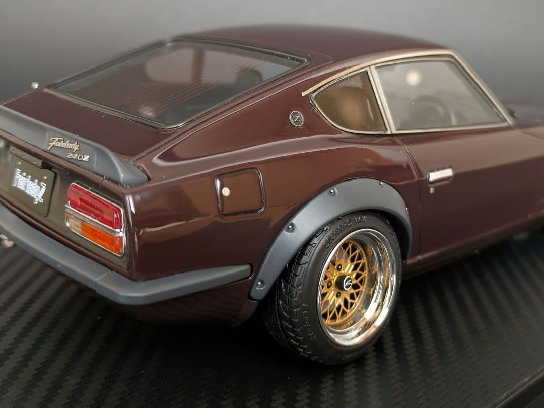 ignition model 1/18 ニッサン 240ZG HS30 マルーン