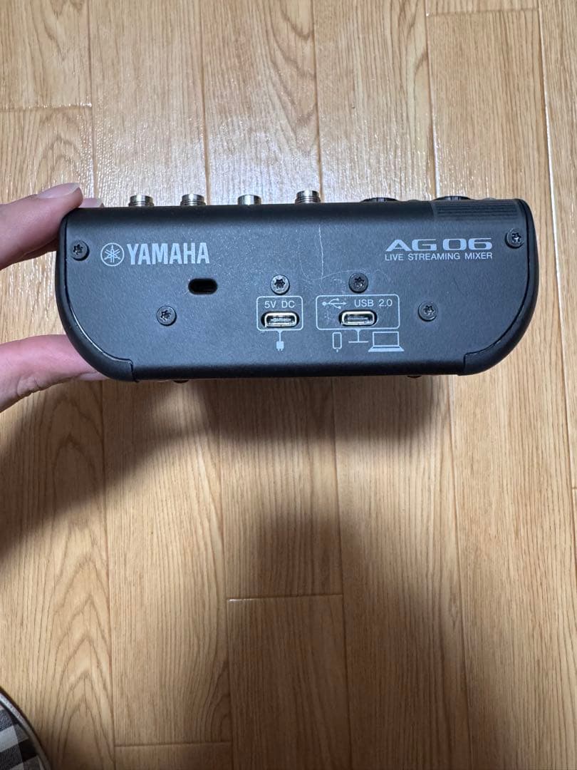 DTM・DAW YAMAHA AG06MK2