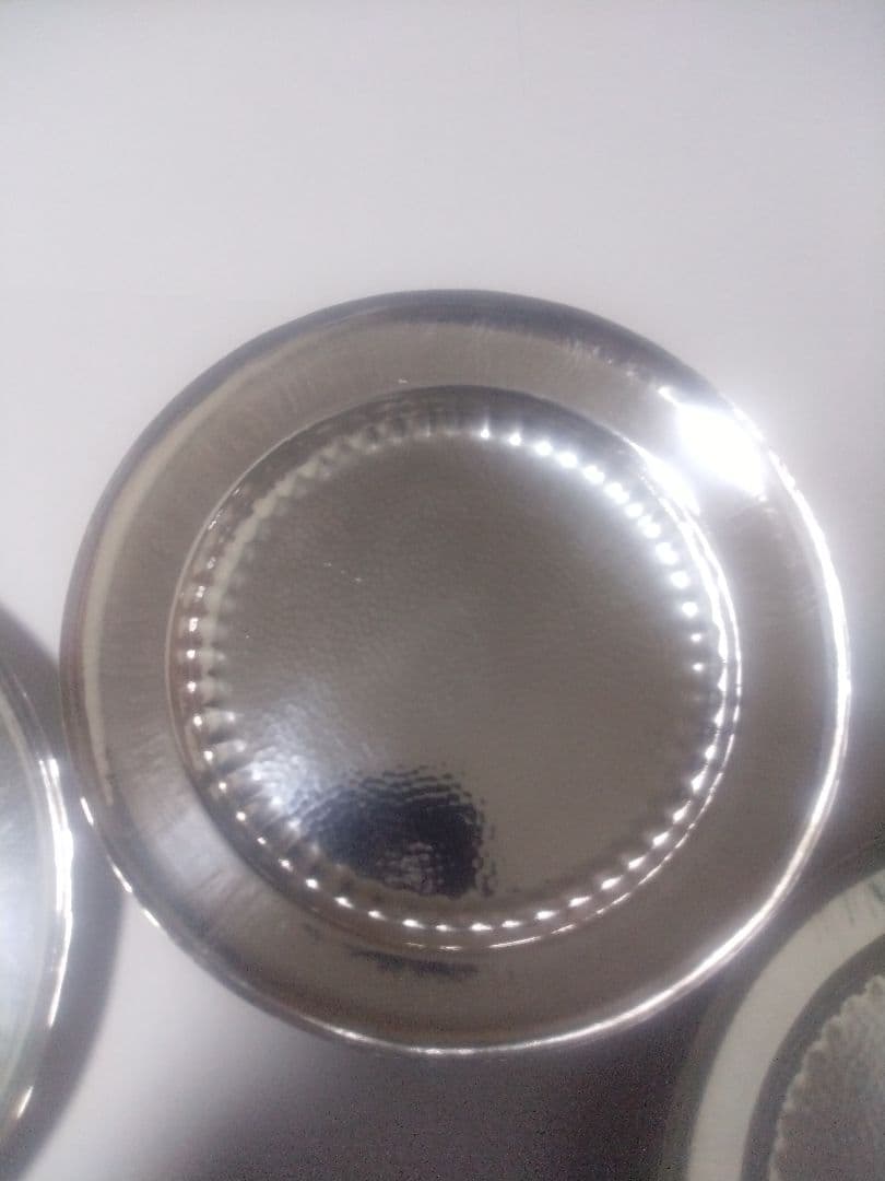 純銀製 お皿 5枚セット 約271グラム