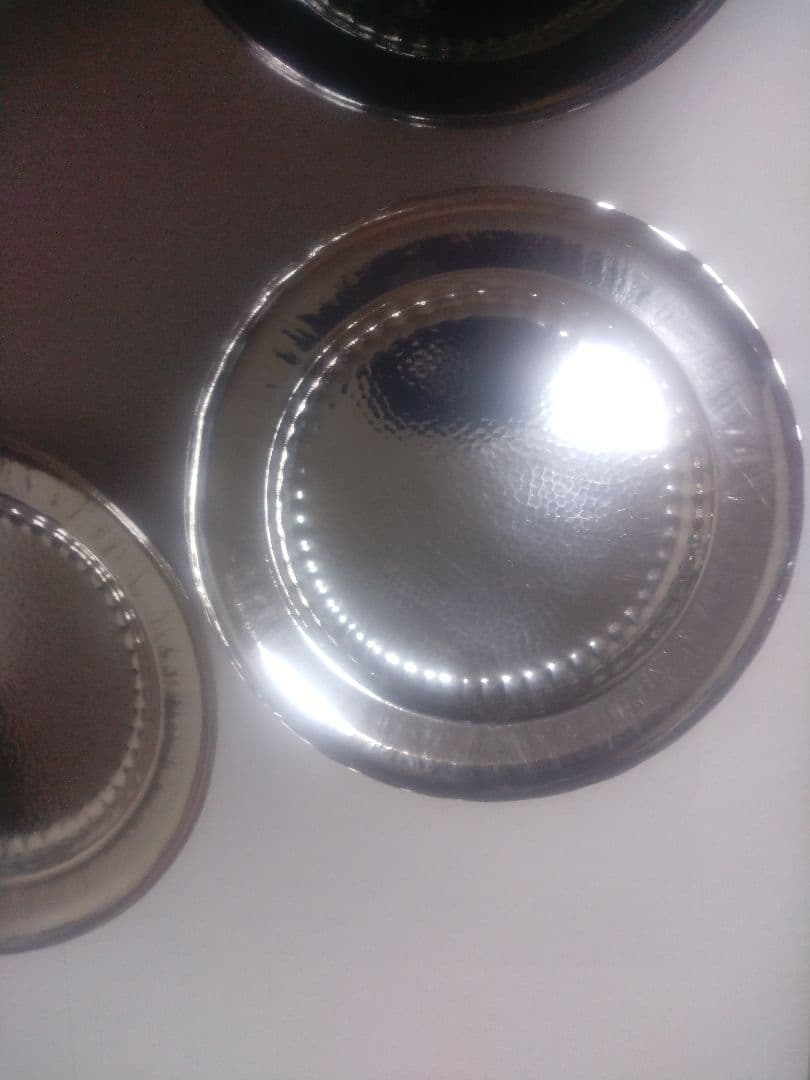 純銀製 お皿 5枚セット 約271グラム