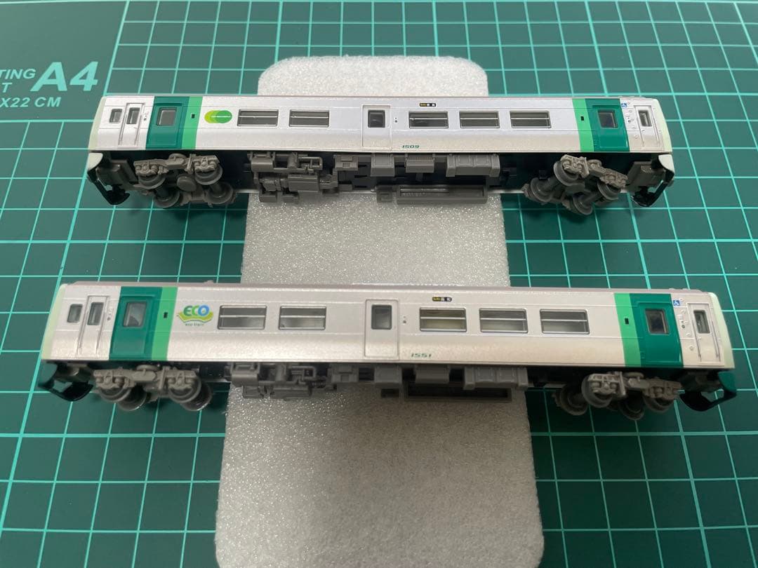鉄コレ鉄道コレクションJR四国1500型2次車1509と3次車1551セット