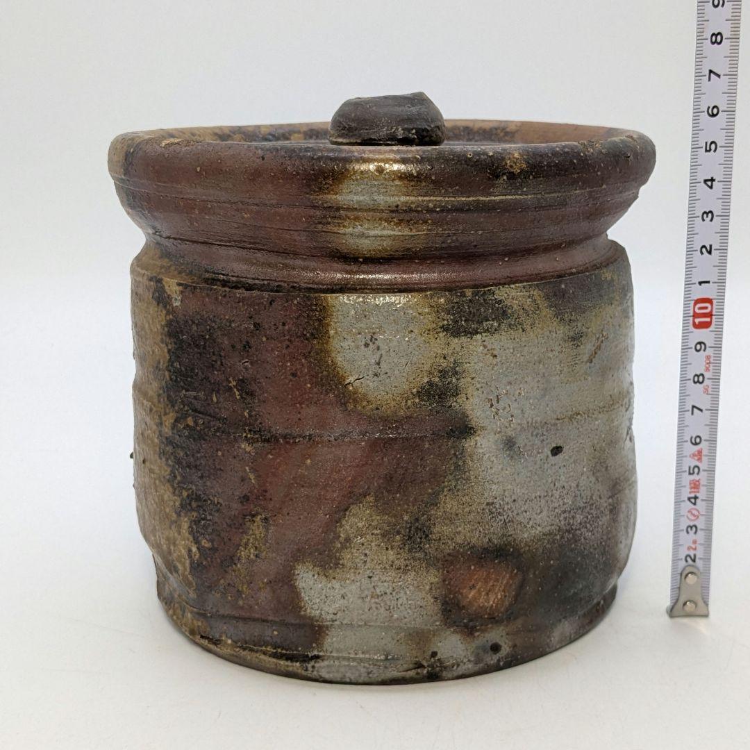 伝統工芸士 豊福寛 備前焼 水指A 共箱 水差し 茶道具 茶器 抹茶 食器 容器