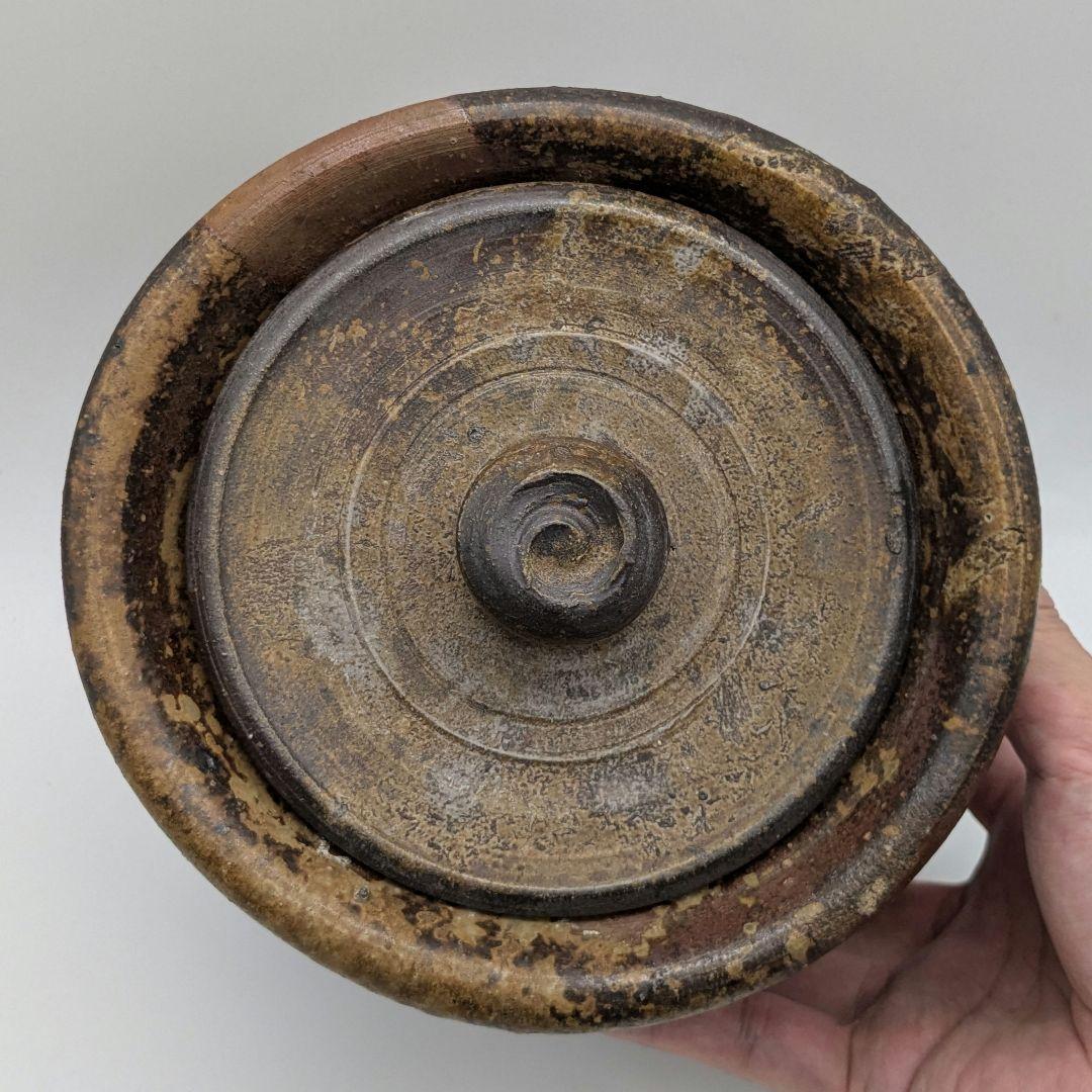 伝統工芸士 豊福寛 備前焼 水指A 共箱 水差し 茶道具 茶器 抹茶 食器 容器