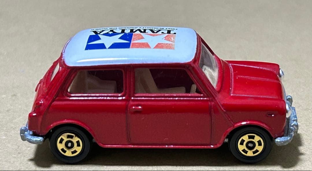 訳あり トミカ ミニクーパー クリヤマ模型 タミヤ 赤