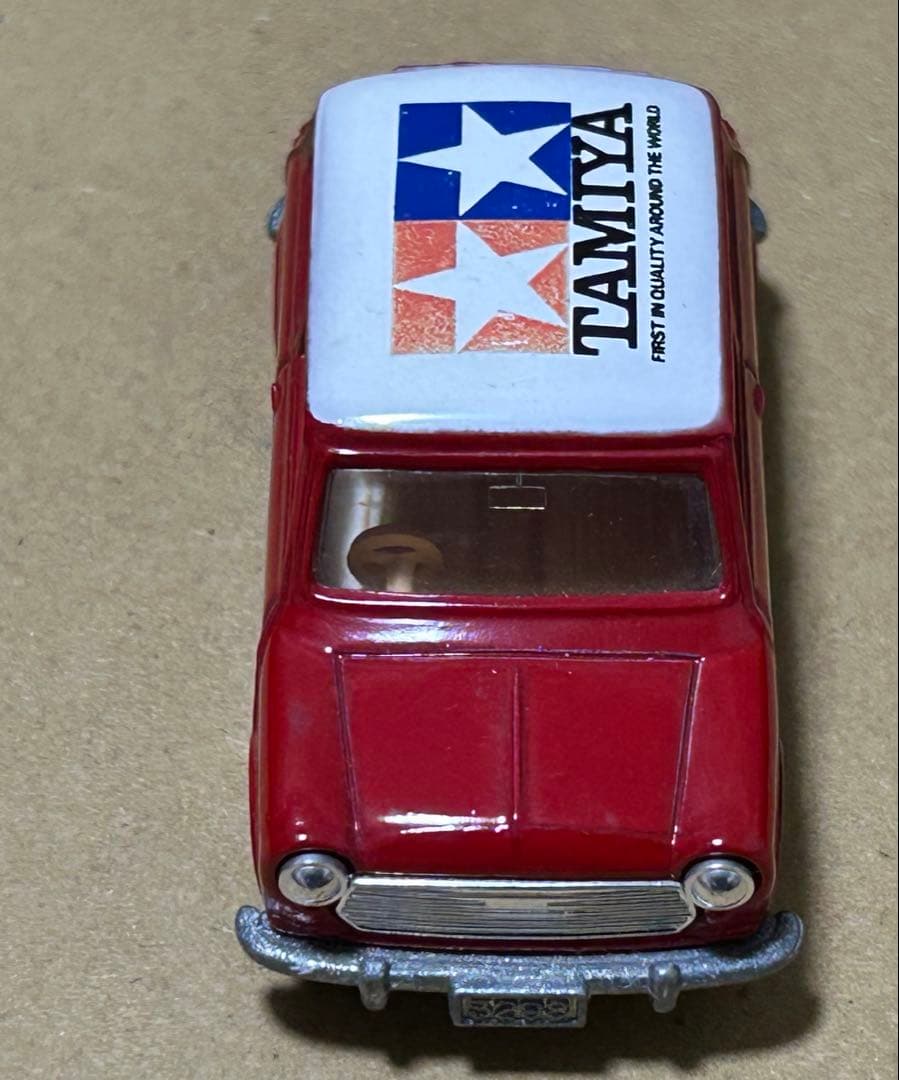 訳あり トミカ ミニクーパー クリヤマ模型 タミヤ 赤