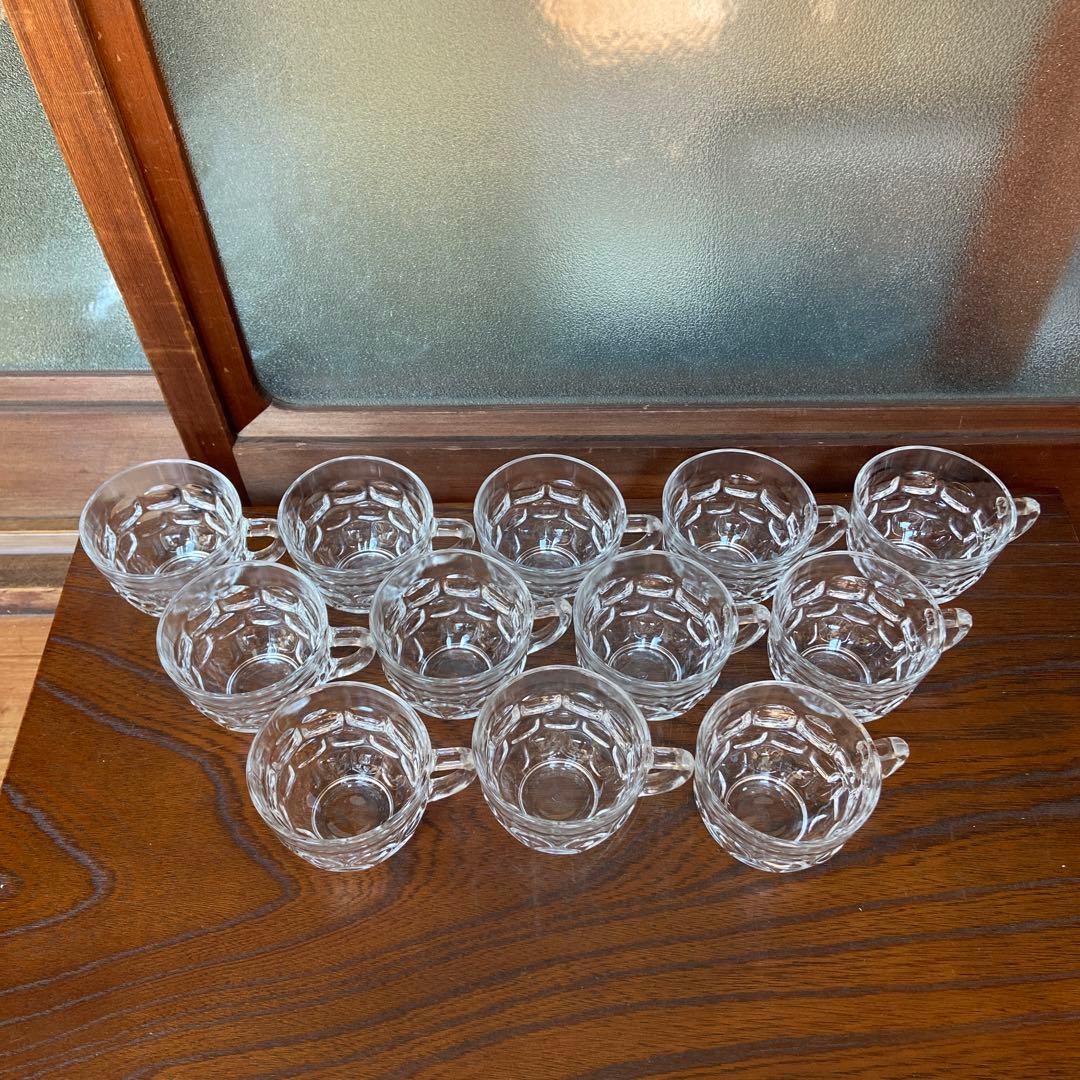 ガラス大鉢カップセット