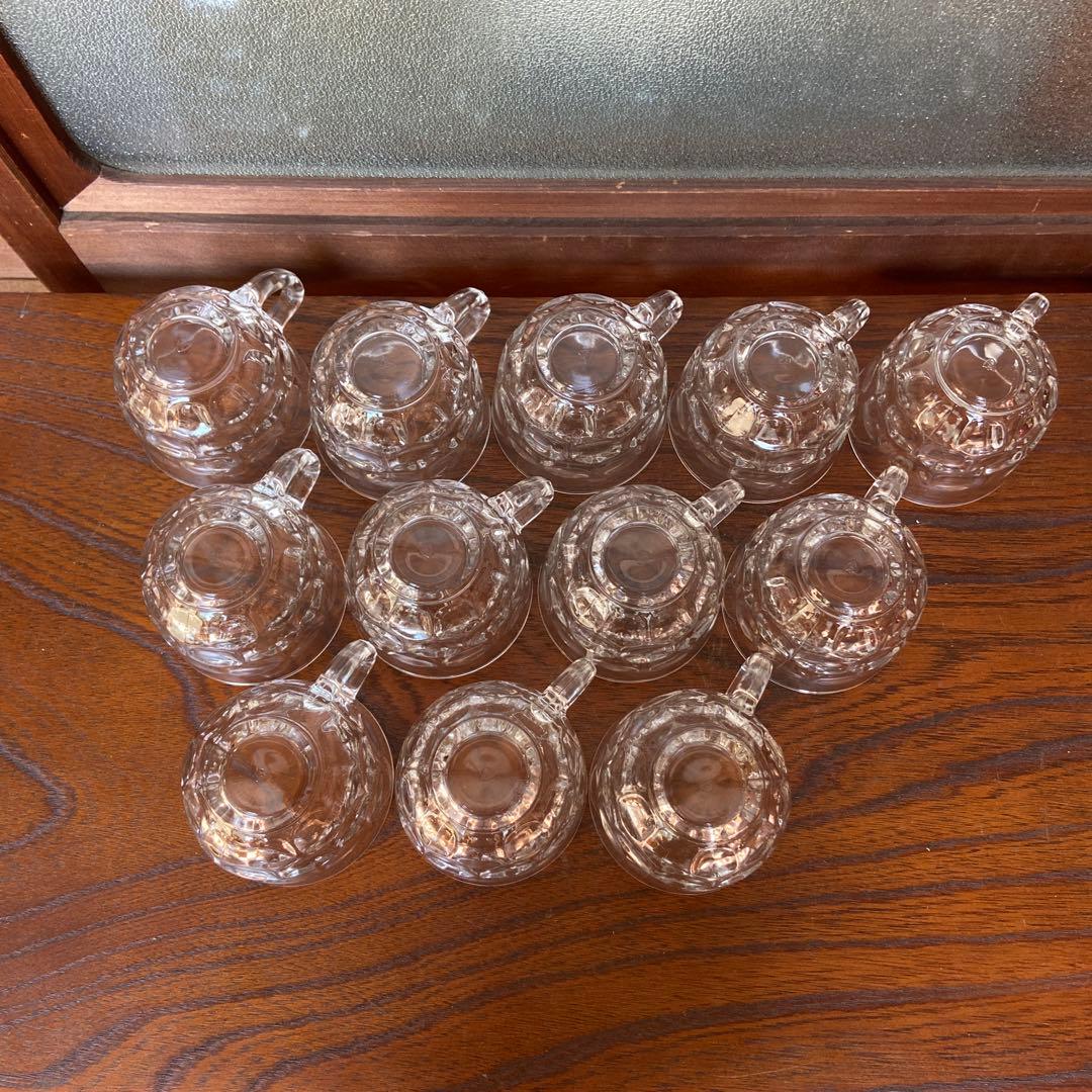 ガラス大鉢カップセット