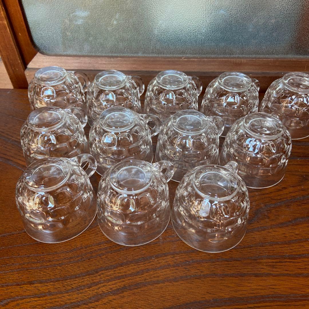 ガラス大鉢カップセット