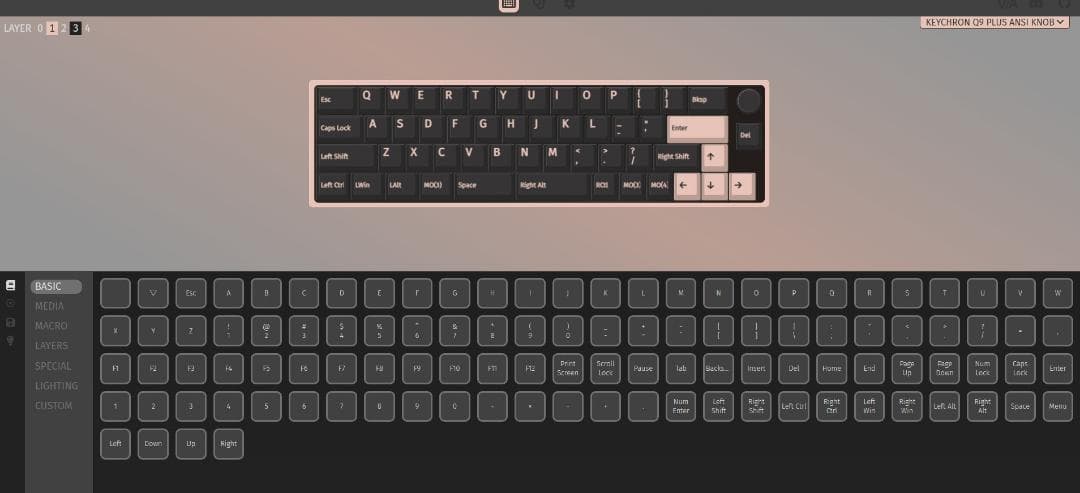 Keychron Q9 QMK Plus メカニカルキーボード US配列