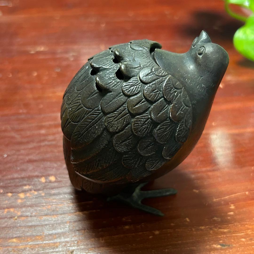 骨董　津村亀女　香炉　アンティーク　仏具