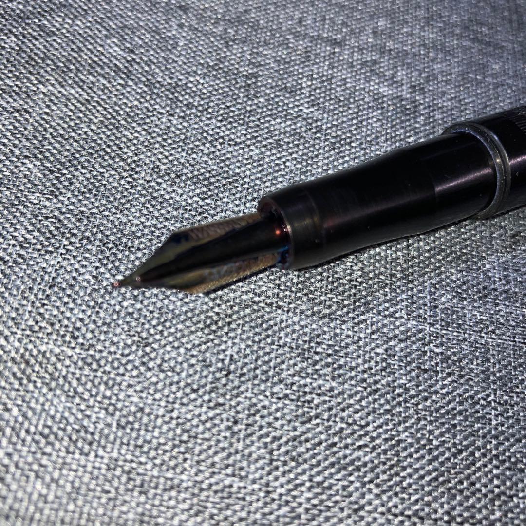 両ベロ　Hartman 万年筆 細字　14金