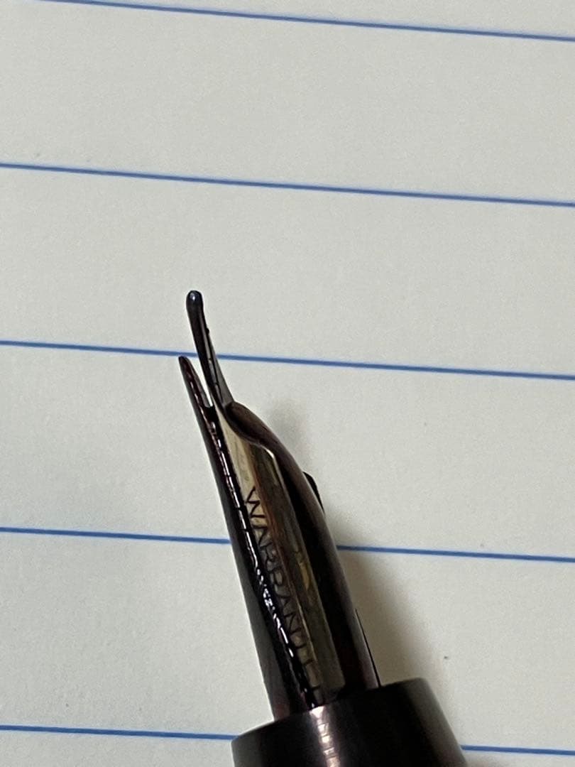 両ベロ　Hartman 万年筆 細字　14金