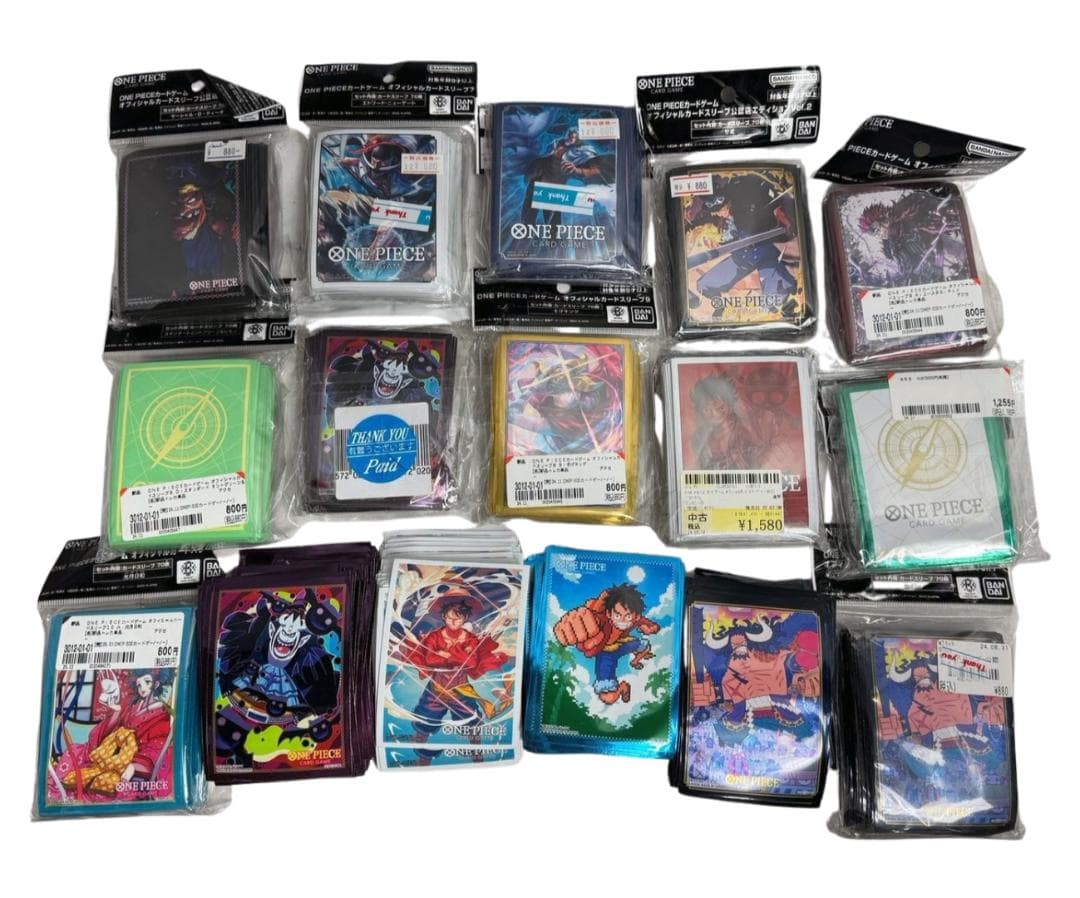 まとめ売り　ワンピースカード　オフィシャルカードスリーブ