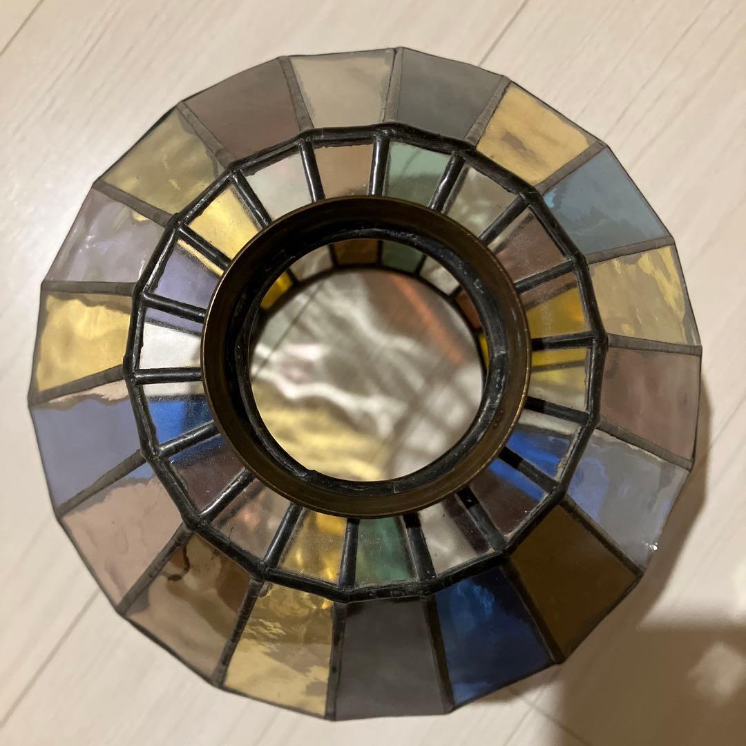 しのぶ　ステンドグラス ペンダントライト