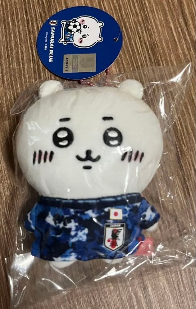 新品未開封 ちいかわ ぷちミニマスコット サッカー 日本代表ver. 正規品
