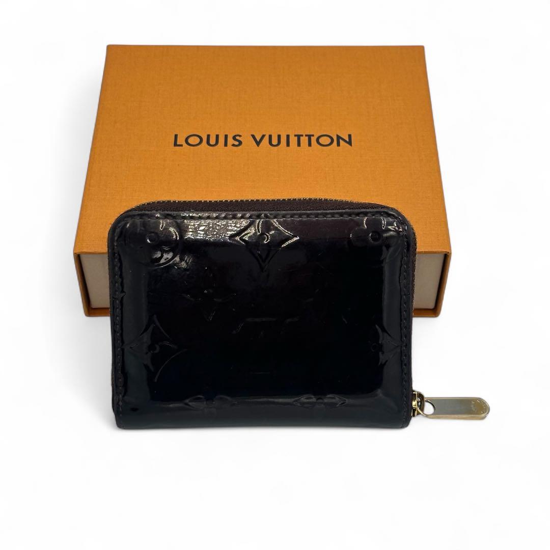 【美品】ルイヴィトン ジッピーパース ヴェルニ アラマント