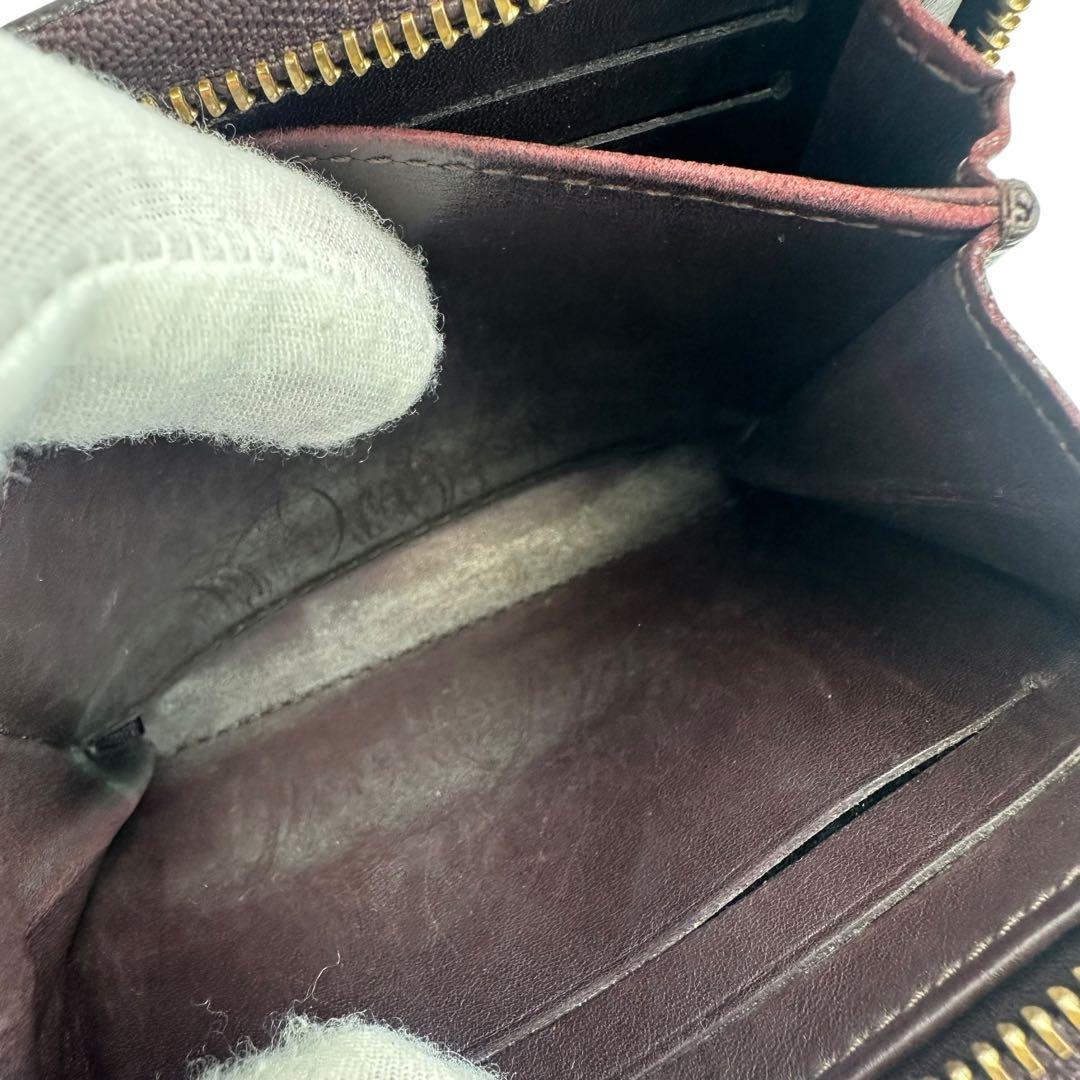 【美品】ルイヴィトン ジッピーパース ヴェルニ アラマント