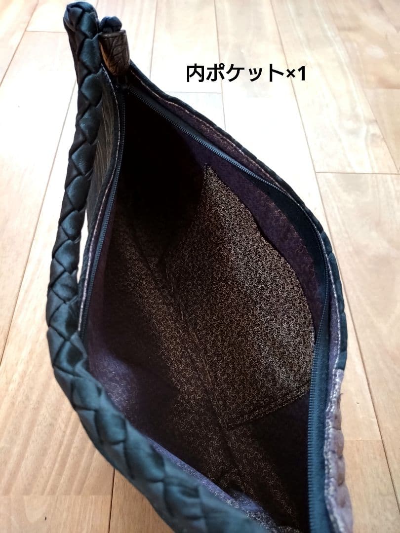 竹田安嵯代　変形　デザイナーズハンドバッグ　和装　帯リメイク　パーティー　式に