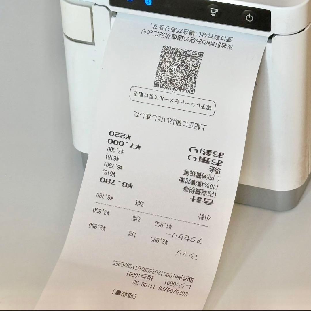 スター精密 「mc-Print3」エアレジ キャッシュドロアー付き
