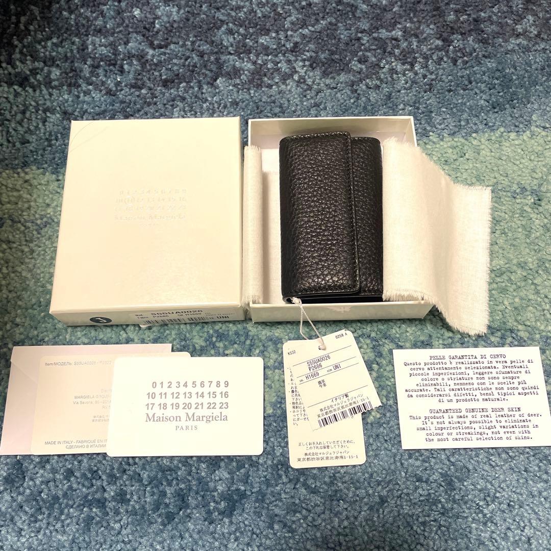 【新品未使用】マルジェラ　Maison Margiela キーケース　黒　タグ付