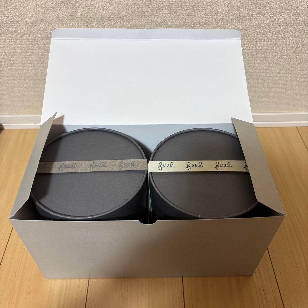 育てるタオル　feel バスタオル　ペアセット