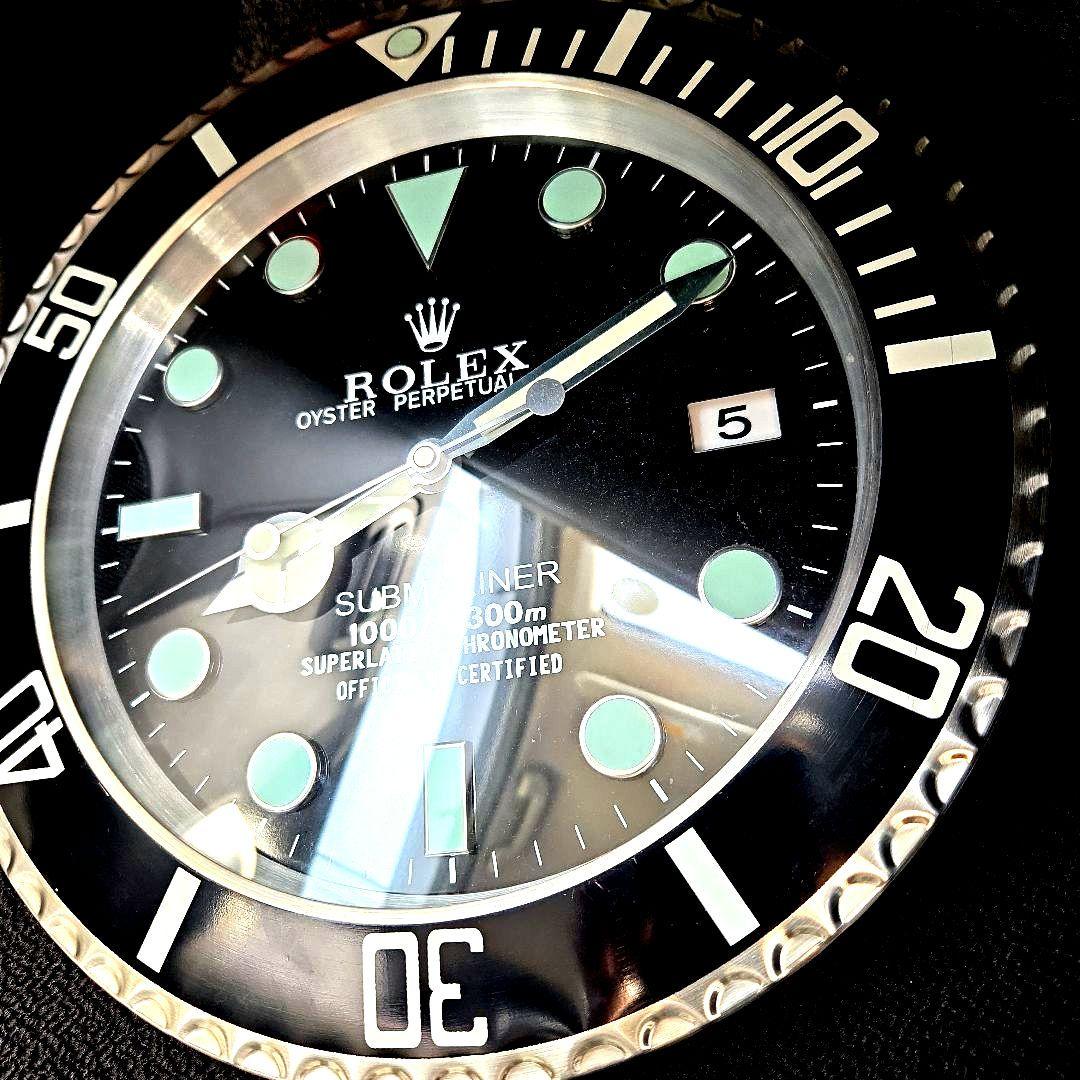 ジーノちゃん　プロフ必読！ROLEX ロレックス掛け時計