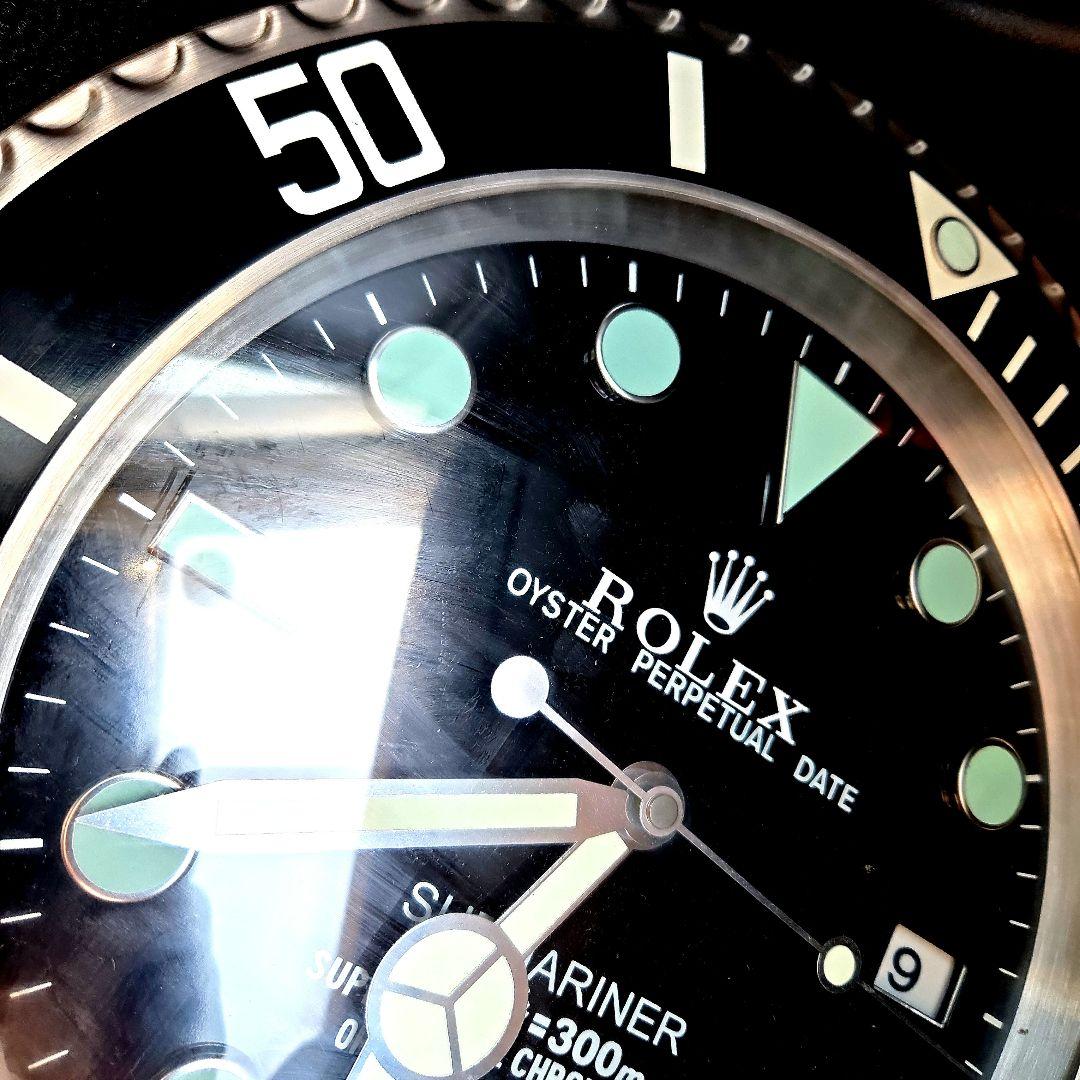 ジーノちゃん　プロフ必読！ROLEX ロレックス掛け時計