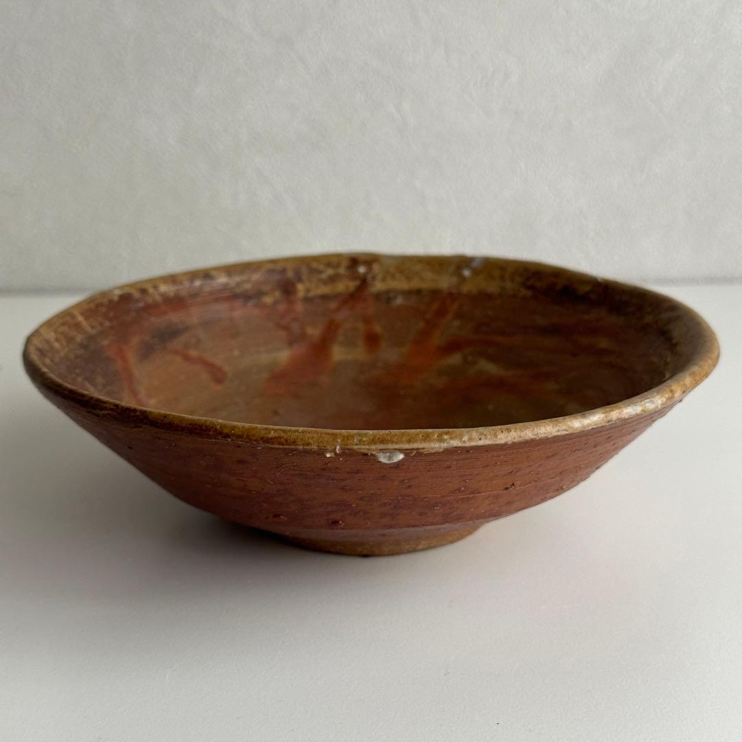 森陶岳 備前 茶器 緋襷 平茶碗 共箱