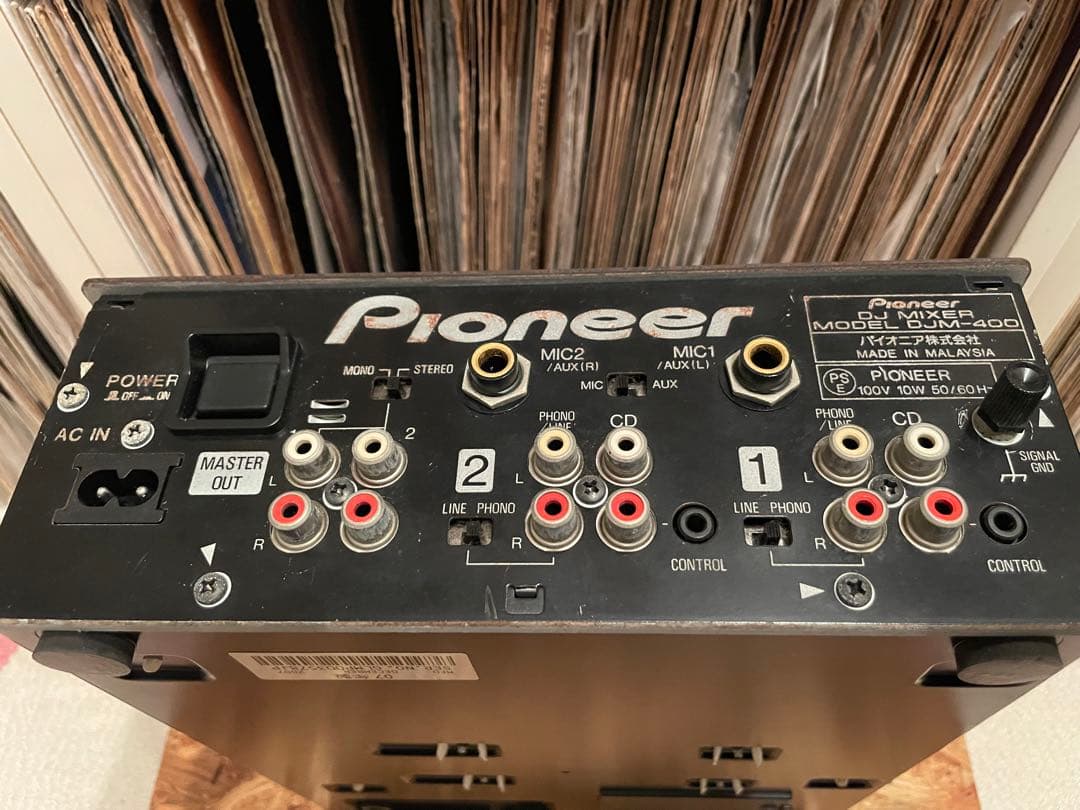 DJM-400 Pioneer DJ ミキサー　エフェクター付き